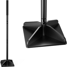 Niffgaff heavy-duty steel tamper smoothing lawn area
