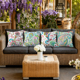 NIGHTWISH double-sided print close-up shows vibrant colors for all-season décor.