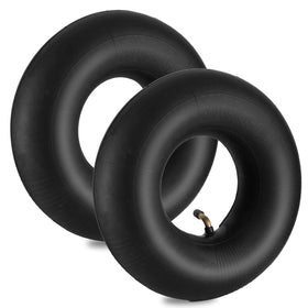 NIGOOLATA inner tube with bent valve stem for wheelbarrows and mowers; durable and reliable.