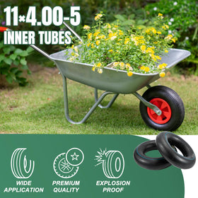NIGOOLATA lawn mower compatibility inner tube demonstrating stable ride on uneven ground.