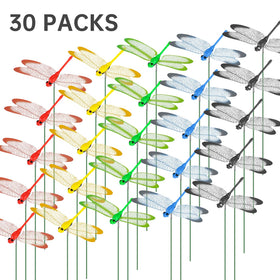 NiHome dragonfly stake waterproof wings stay durable in rain.