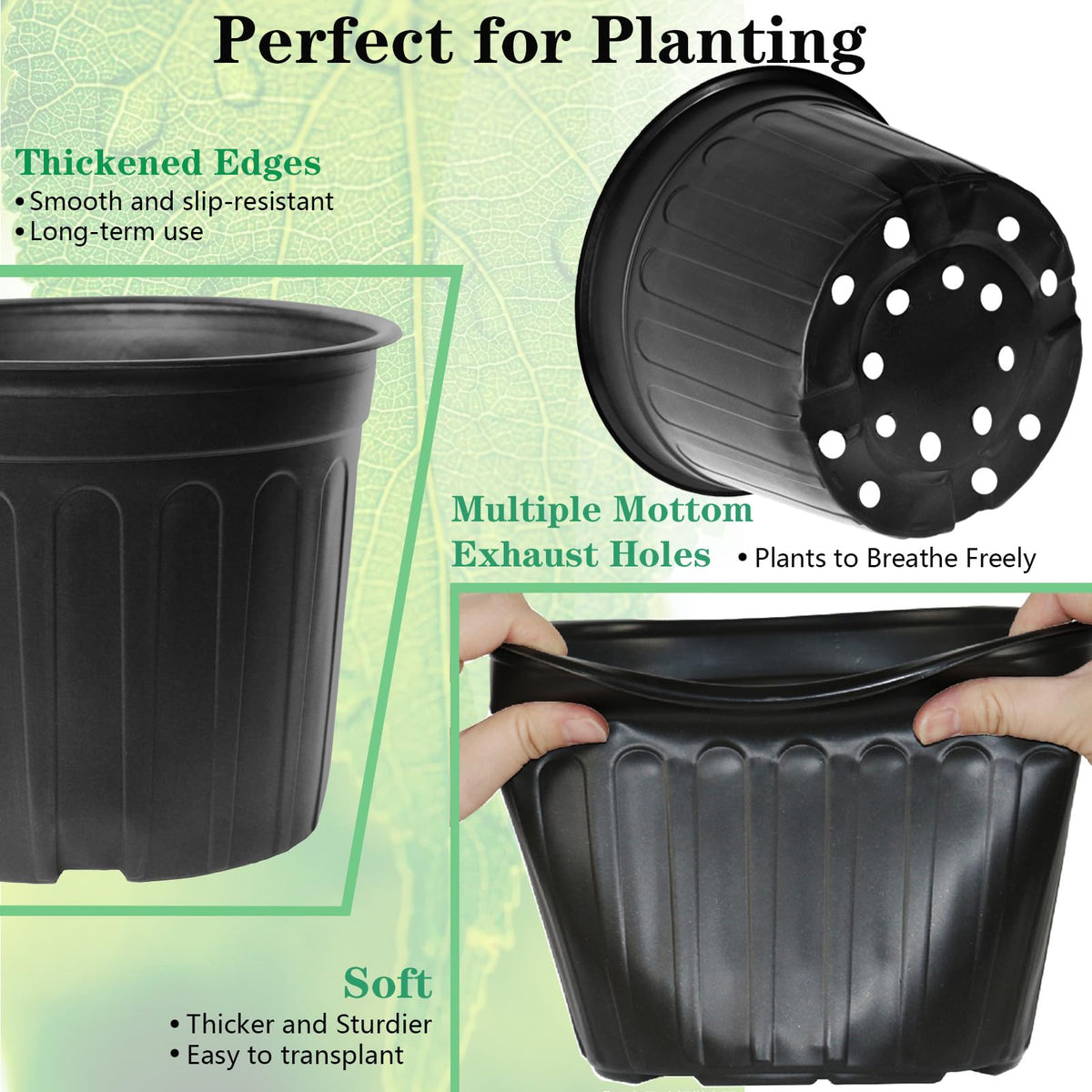 Niiiice 500 ml watering bottle included with the pots