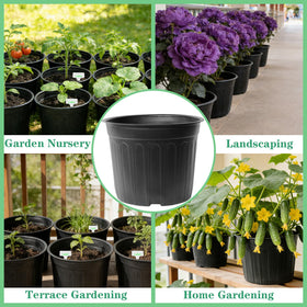Niiiice raised rim design pots for easy handling and stacking
