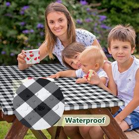 Nimalpal bench covers 12x72 safeguarding seating against wind and spills.