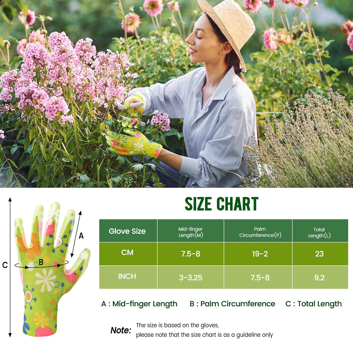Nimalpal breathable rubber coating enhances grip during digging and weeding