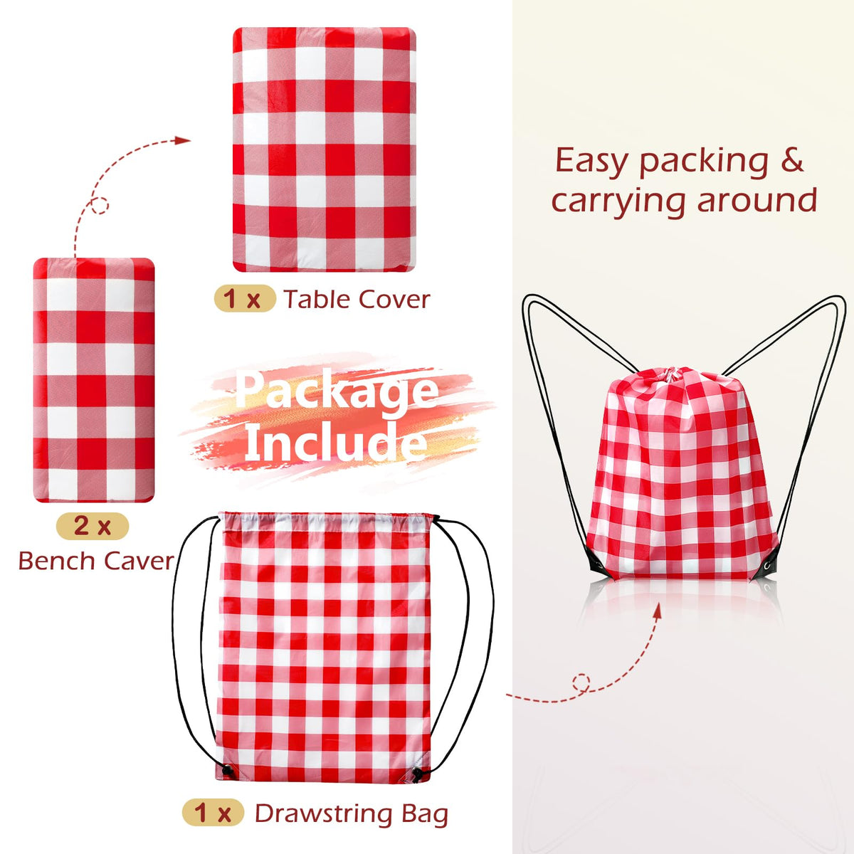 Nimalpal drawstring bag for storage and transport of the set