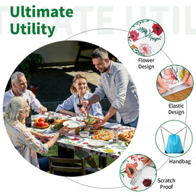 Nimalpal elastic-edge design keeps covers in place on windy days