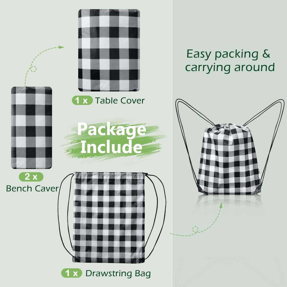 Nimalpal storage bag keeps the set compact for travel and storage