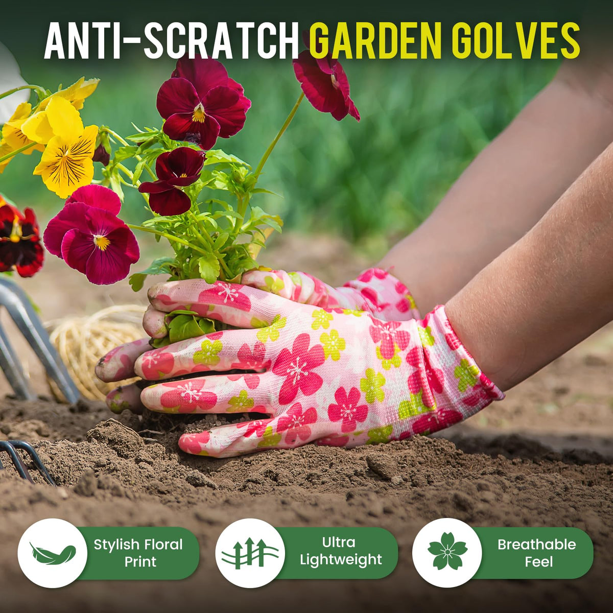 Nimalpal thorn-proof gloves protect hands during pruning and thorny tasks