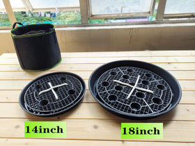 NIMYAU plant saucer drainage prevents root damage by guiding excess water away.
