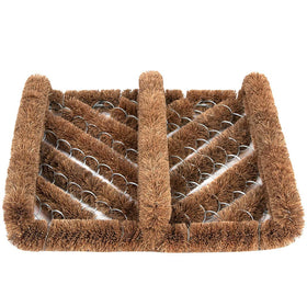 NINAMAR coir fiber texture close-up highlights eco-friendly material and durability