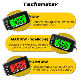 Nine Rong IP65 waterproof housing with backlit display for tough outdoor use.