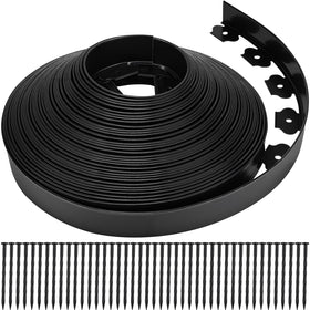 9TH SHOP landscape edging 2in 100ft rolled coil defines clean garden borders