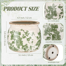 Ninehaoou crackle glaze close-up highlights textured finish for antique-inspired decor