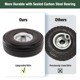 NING SHUO axle bore 5/8 in supports quick mounting on compatible equipment