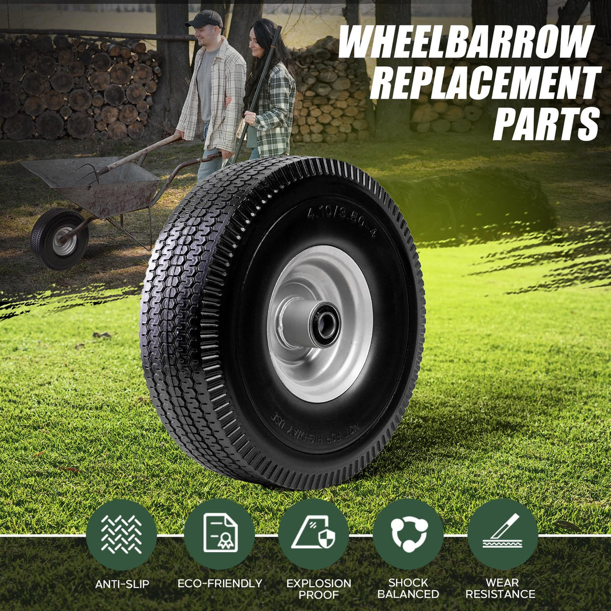 NING SHUO anti-slip tread close-up demonstrates grip on uneven outdoor surfaces