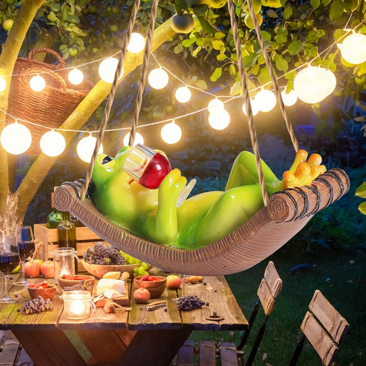 NINIPAPA front porch frog gift perfect for garden lovers.