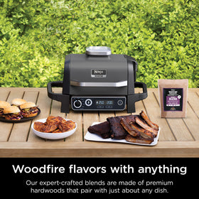 Ninja Woodfire Pellets for Ninja Grills deliver authentic smoky results.