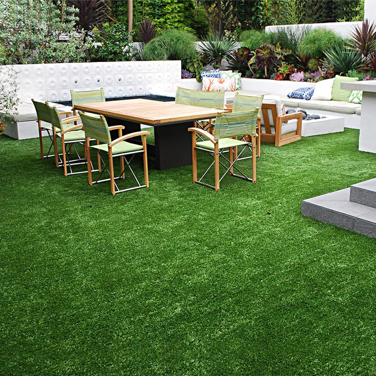 NINXANG playground turf; soft surface for kids and easy cleanup.