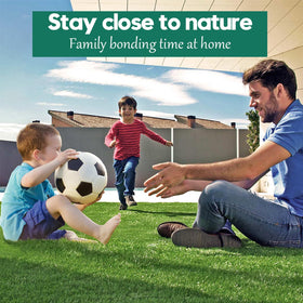 NINXANG realistic faux grass lawn; versatile for indoor and outdoor spaces.