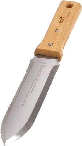 Nisaku NJP650 original hori hori blade for precise weeding and digging in tight soil.