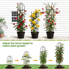 Nisoger easy-assembly design speeds setup and secure anchoring.