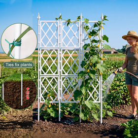 Nisoger garden trellis indoor display option for potted plants