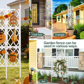 Nisoger garden trellis stable base with 6-8 inch ground insertion