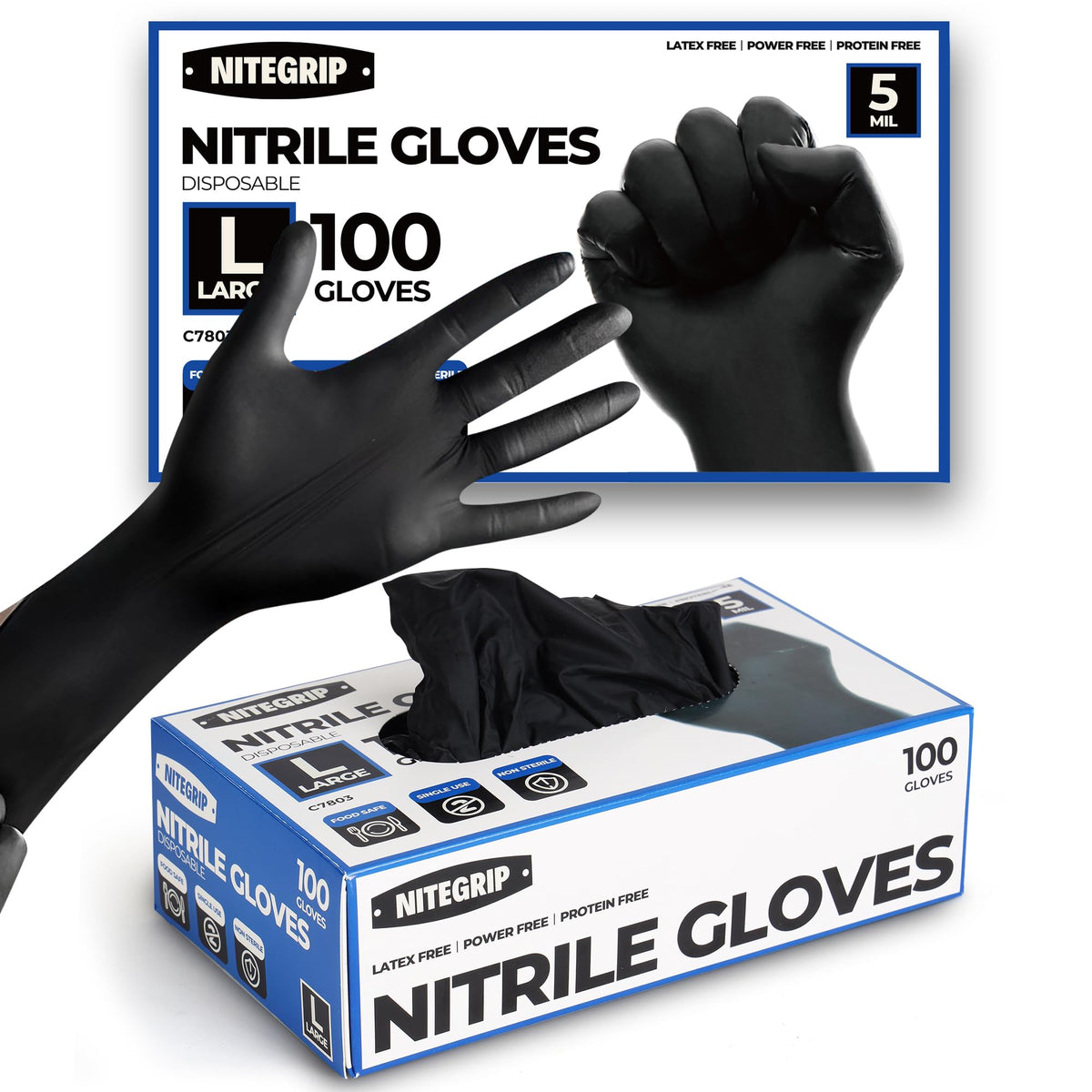 Nite Grip liners dry after washing for quick reuse