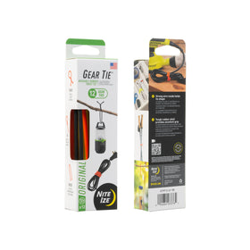 Nite Ize Gear Tie Original ProPacks support DIY projects and camping gear