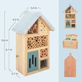 Niteangel insect hotel attracts ladybugs and bees for natural pest control