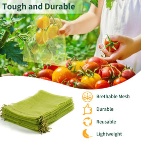 NIUBIER green fruit bag with clear dimensions for planning