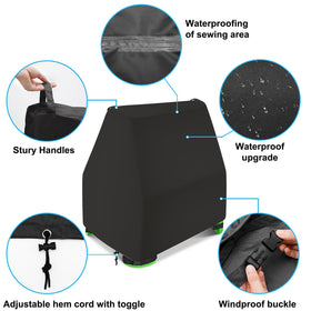 NIUFAN cover bottom drawstring for a snug fit