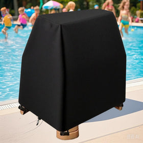 NIUJVFJ black water table cover shields toys from elements and dust.