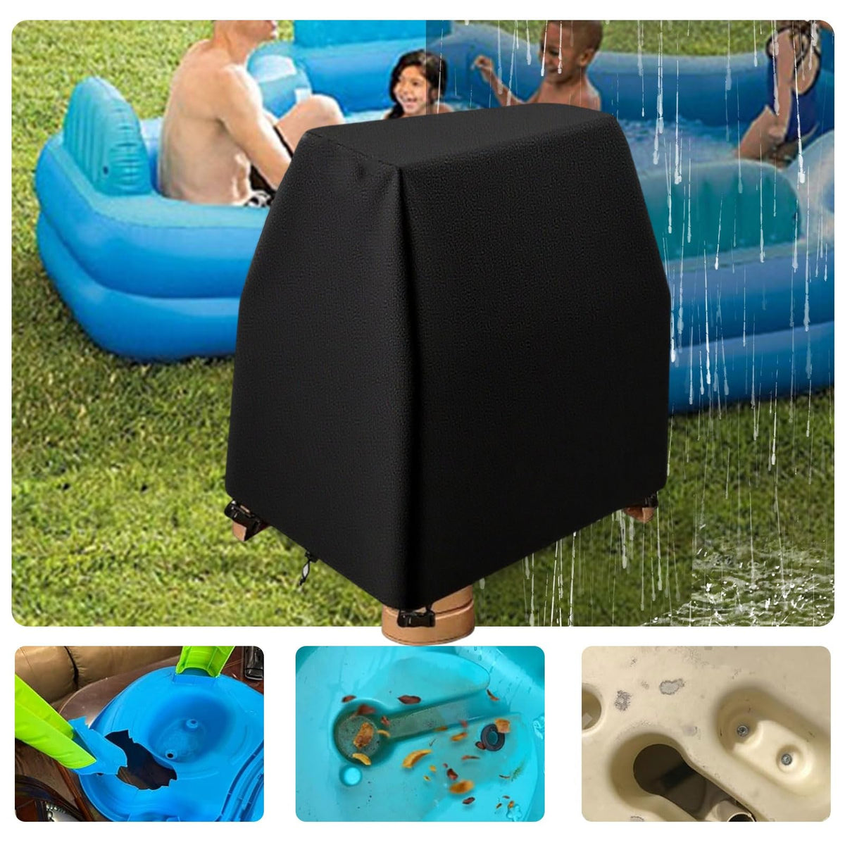 NIUJVFJ cover fits 41L x 25W x 33H to protect your setup.