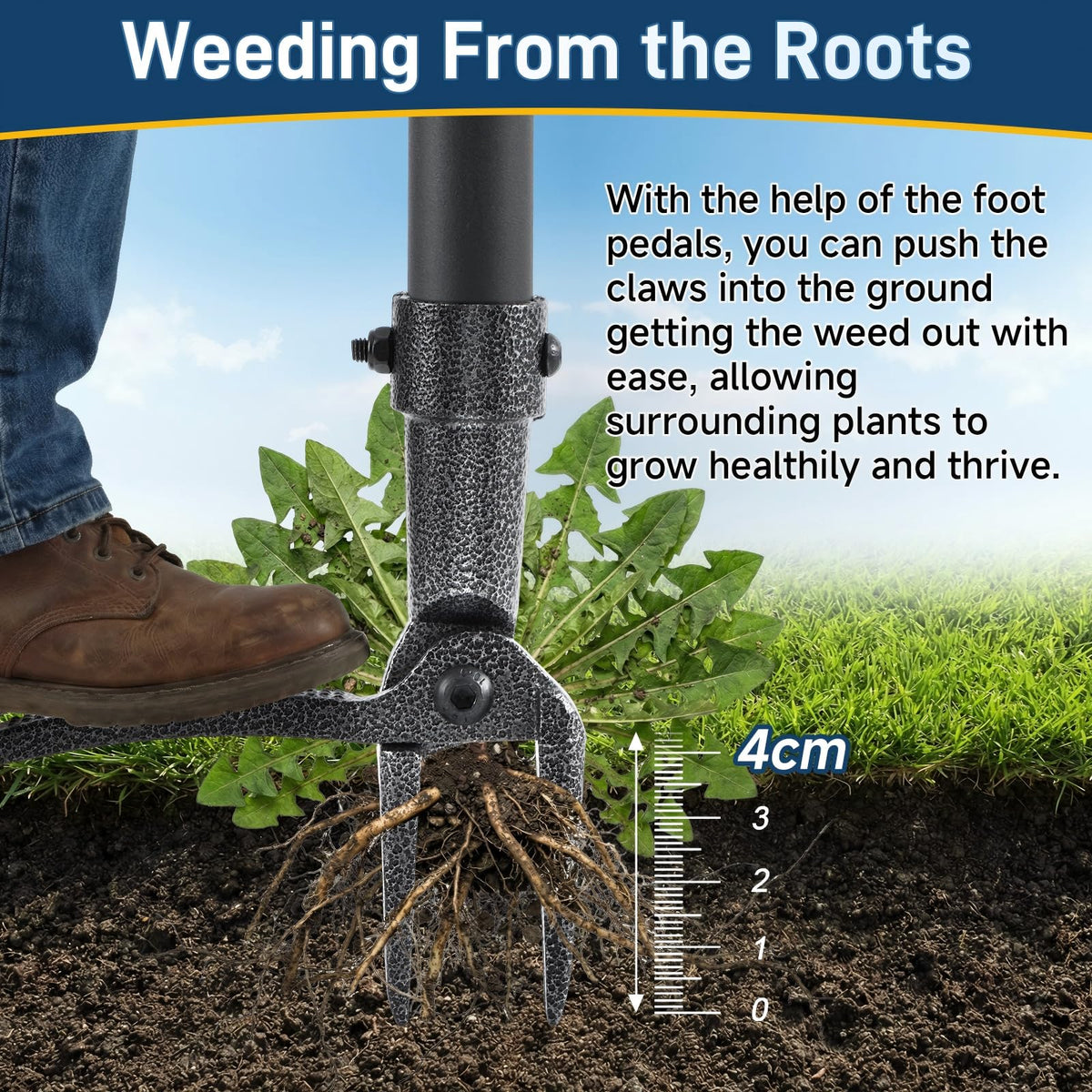 Niulight adjustable 46in length for comfortable gardening heights.