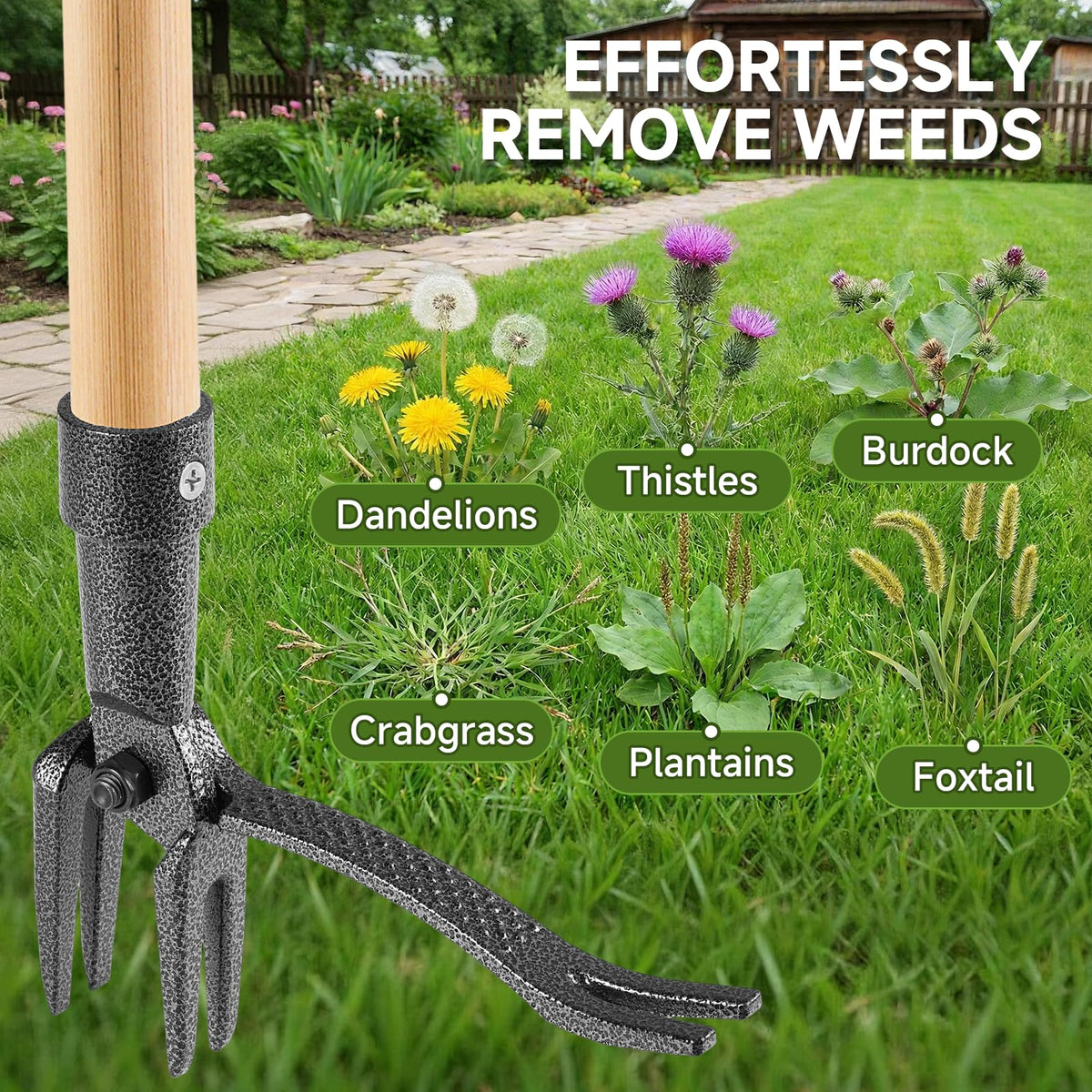 Niulight chemical-free weed control for yards