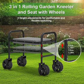 NIUXX kneeling pad EVA cushion offers extra knee comfort during planting.