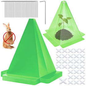 Niuyhe garden cloche set protects seedlings while letting light reach roots.