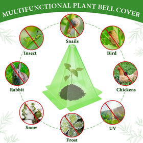 Niuyhe plant cloche reusable PP material saves money over time.