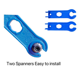 Nixesky easy-install spanners help secure connections quickly in field work.