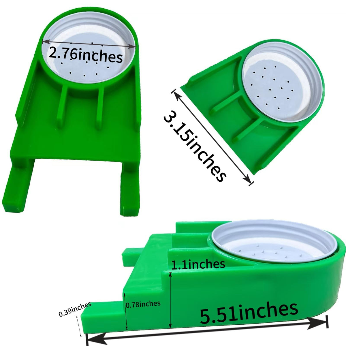 NIZEFEI bee entrance feeder leak-proof design minimizes spills during feeding.