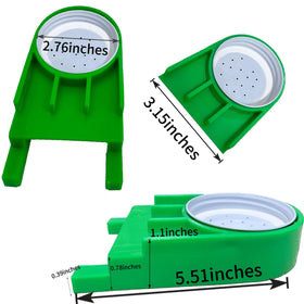 NIZEFEI bee entrance feeder leak-proof design minimizes spills during feeding.