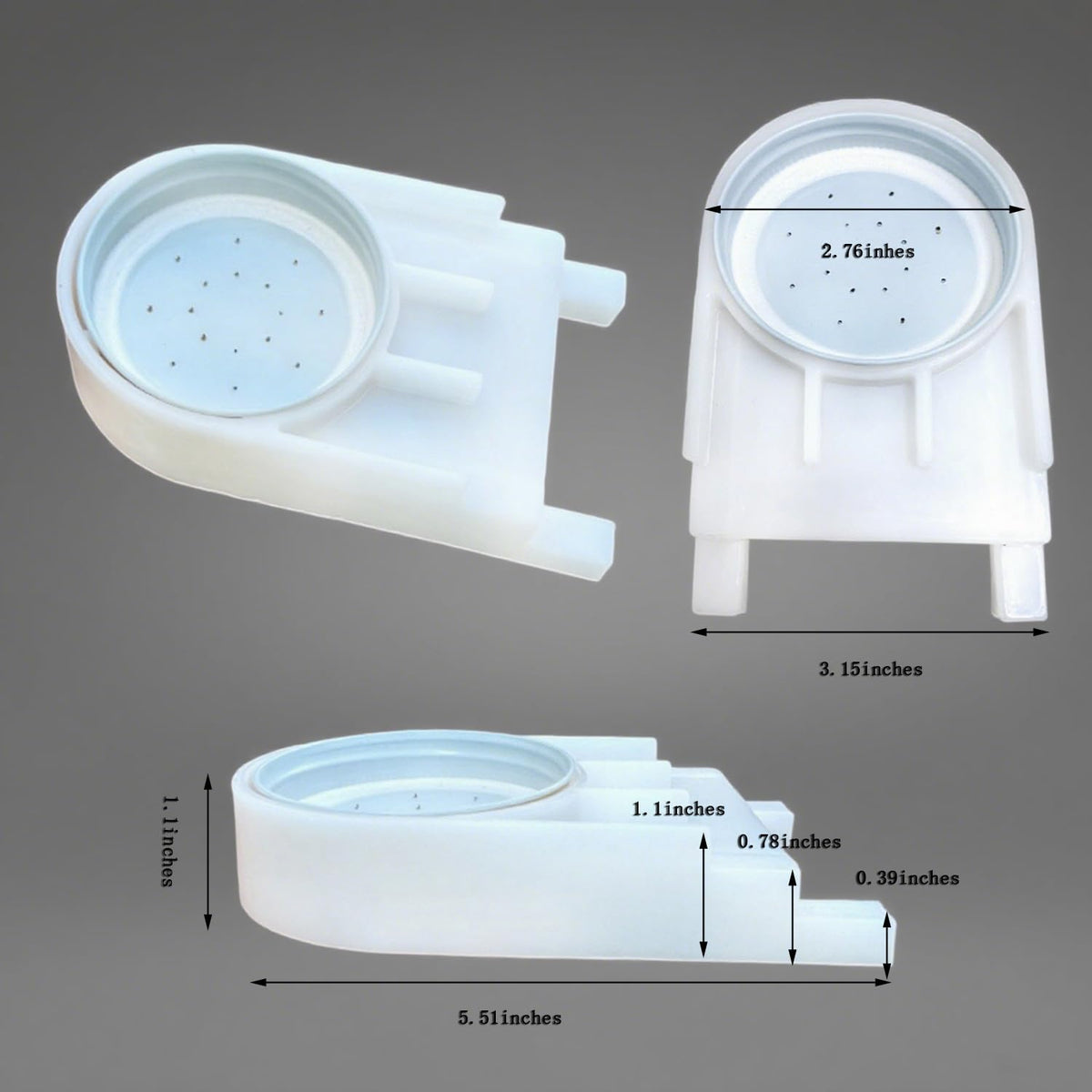 NIZEFEI installation ready feeder shown with jar setup