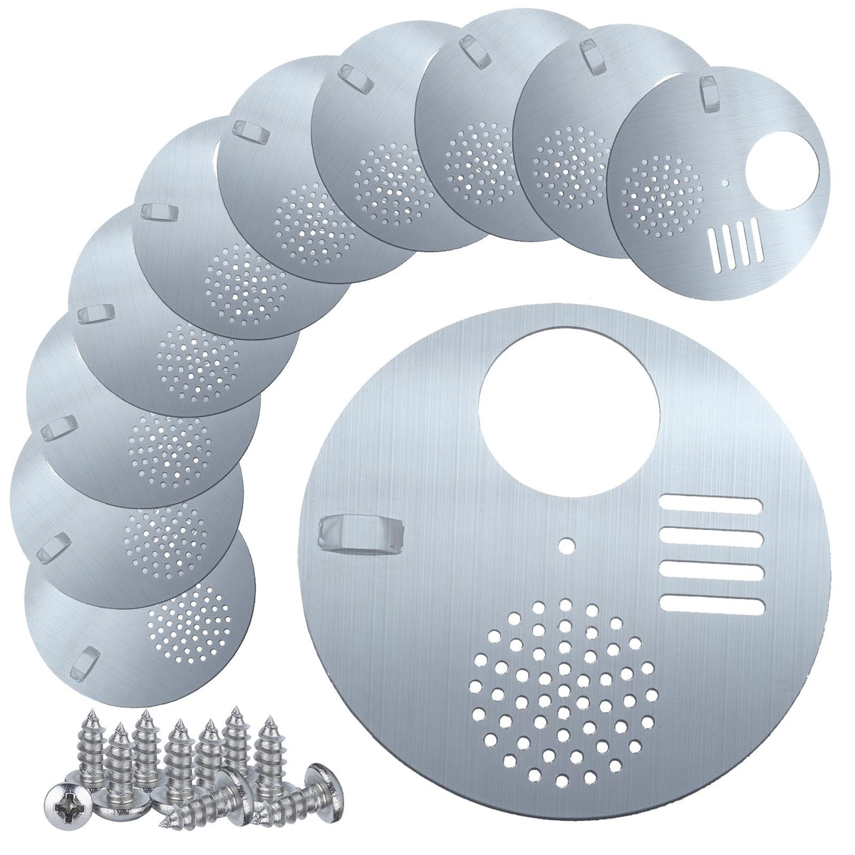 NIZEFEI bee hive nuc entrance disc front view for easy access and protection