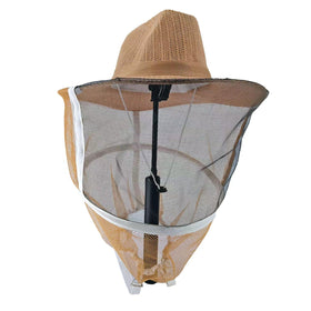 NIZEFEI beekeeping hat veil for 360-degree face protection during hive work