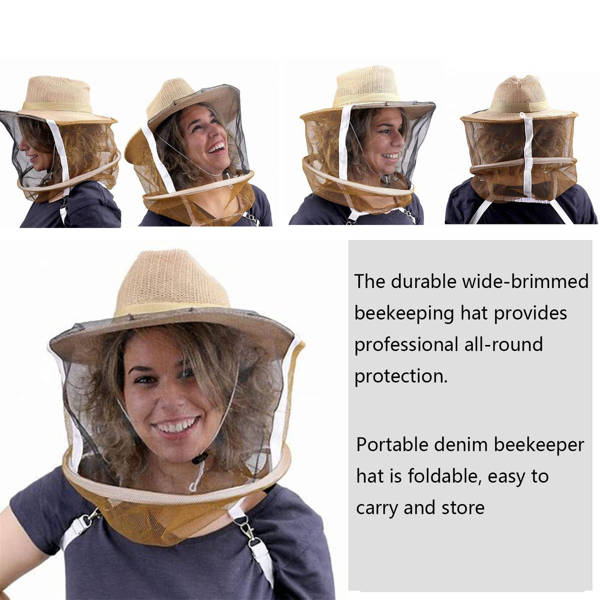 NIZEFEI hat includes a fixed cord for secure wear in windy conditions.