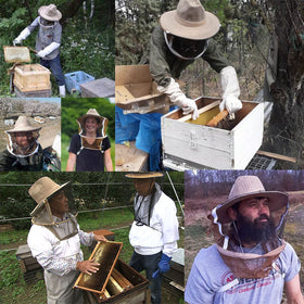 NIZEFEI beekeeping veil is versatile for garden, hiking, camping, or yard tasks.