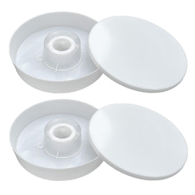 NIZEFEI high-capacity round bee feeder for efficient feeding in outdoor hives