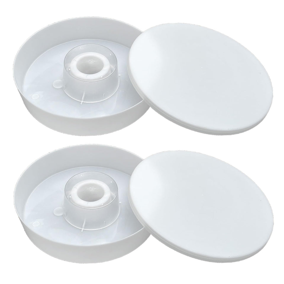 NIZEFEI high-capacity round bee feeder for efficient feeding in outdoor hives